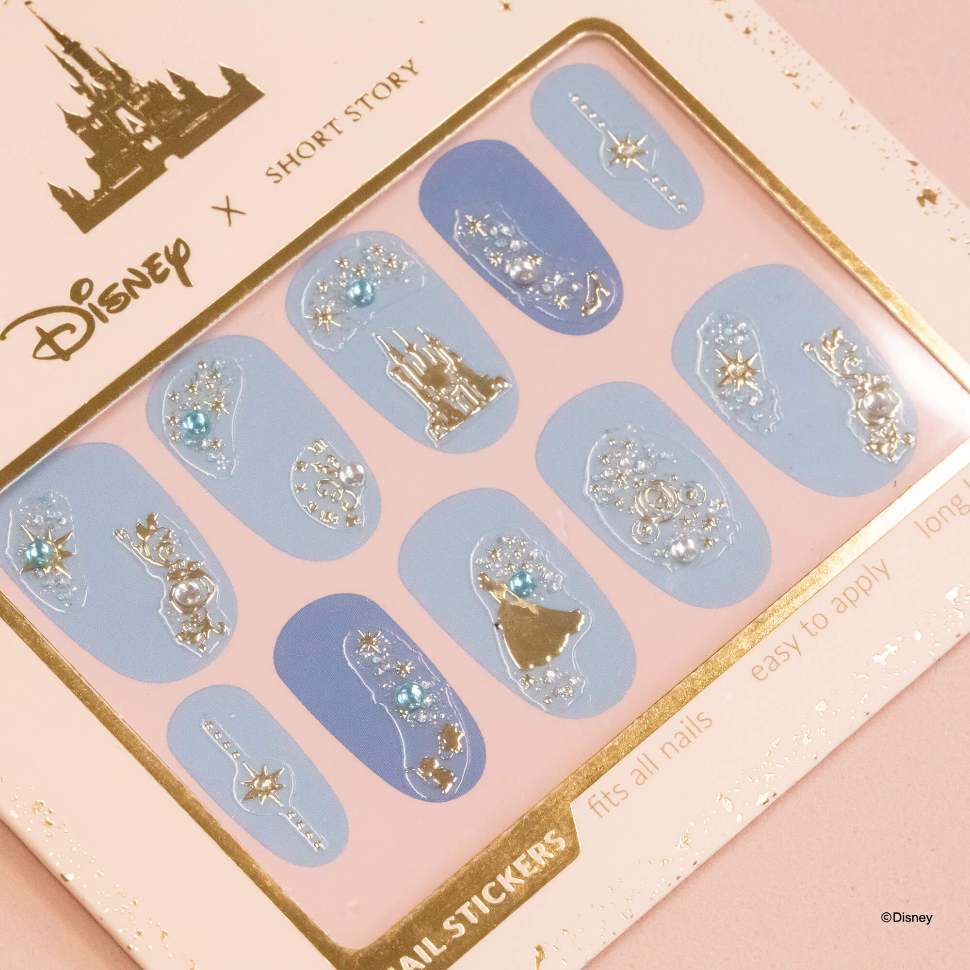 Disney Nail Sticker Cinderella