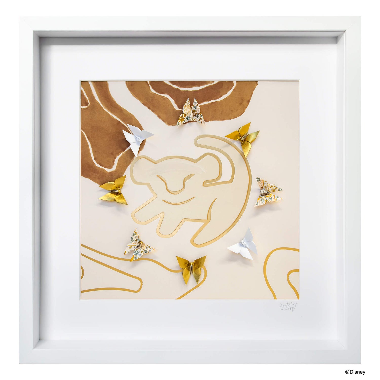 Disney White Frame Circle of Life