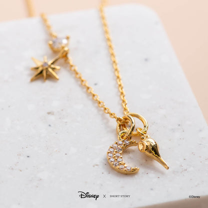 Disney Necklace Charm Aladdin Lamp