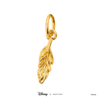 Disney Necklace Charm Feather
