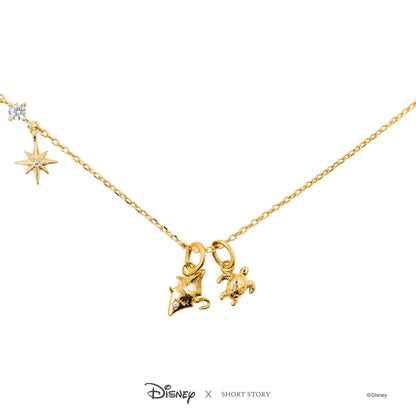 Disney Necklace Charm Diamante Manta Ray