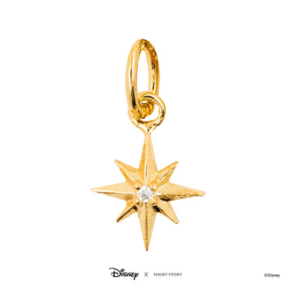 Disney Necklace Charm Diamante Star