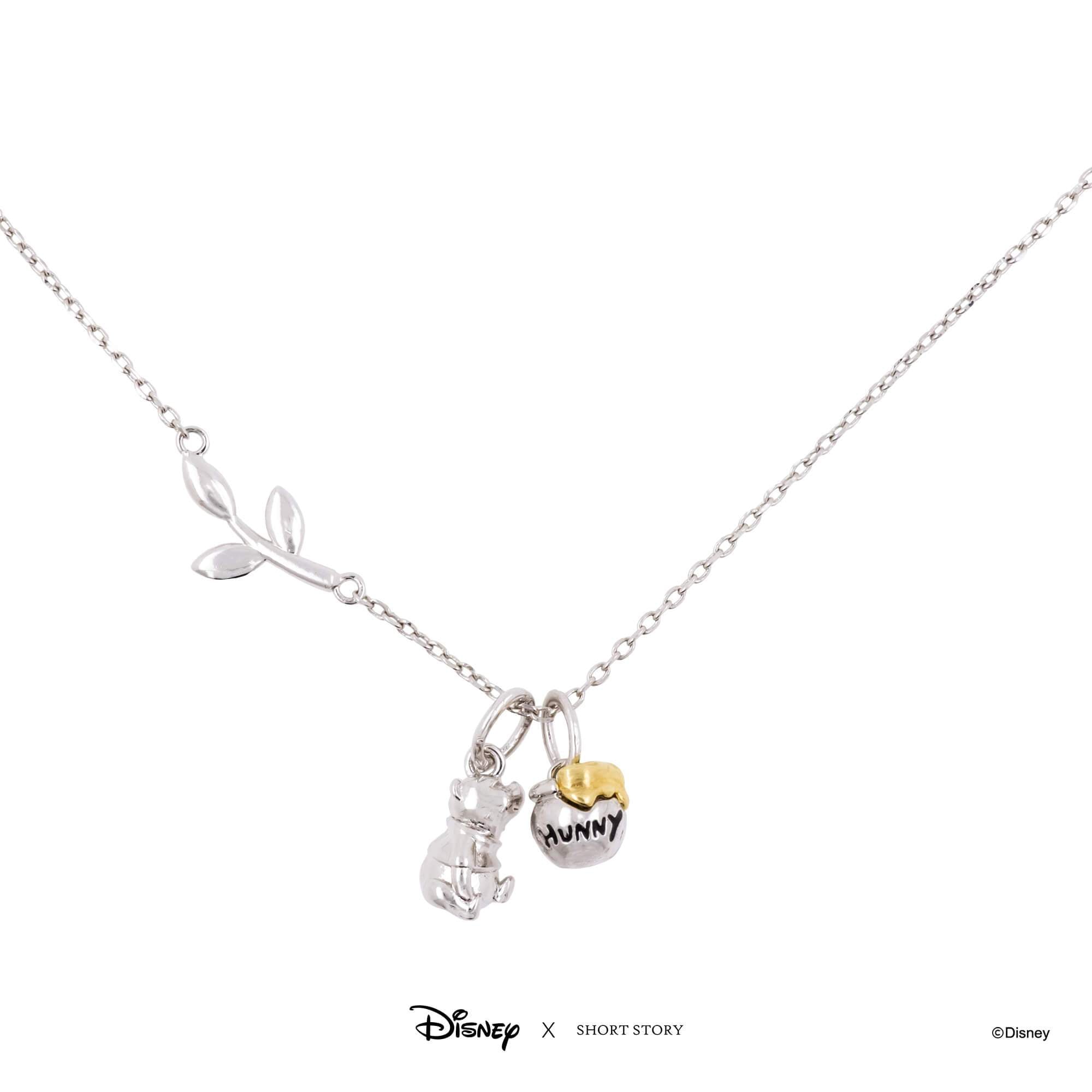 Winnie the pooh charm on sale necklace