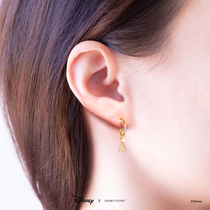 Disney Hoop Earring Castle