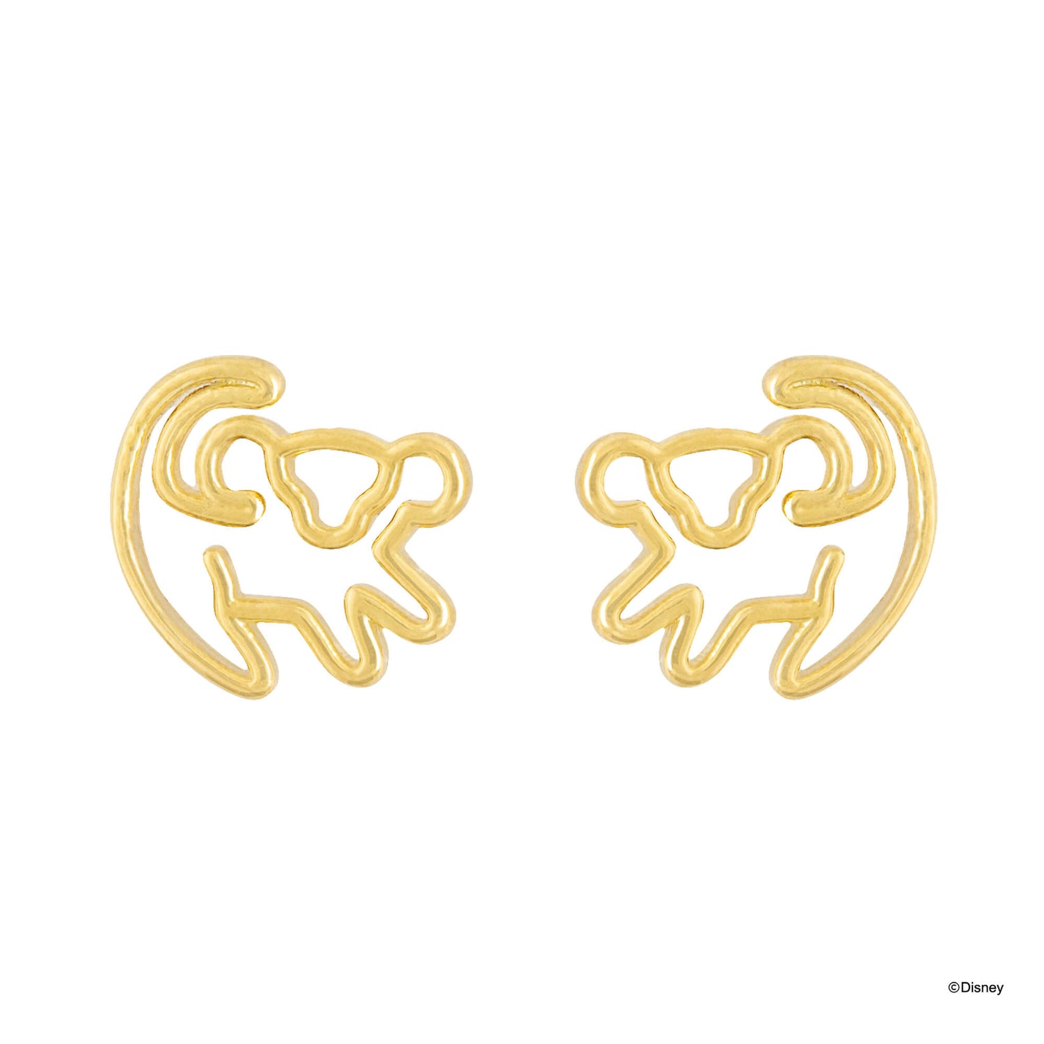 Disney Earring Simba Symbol Stencil