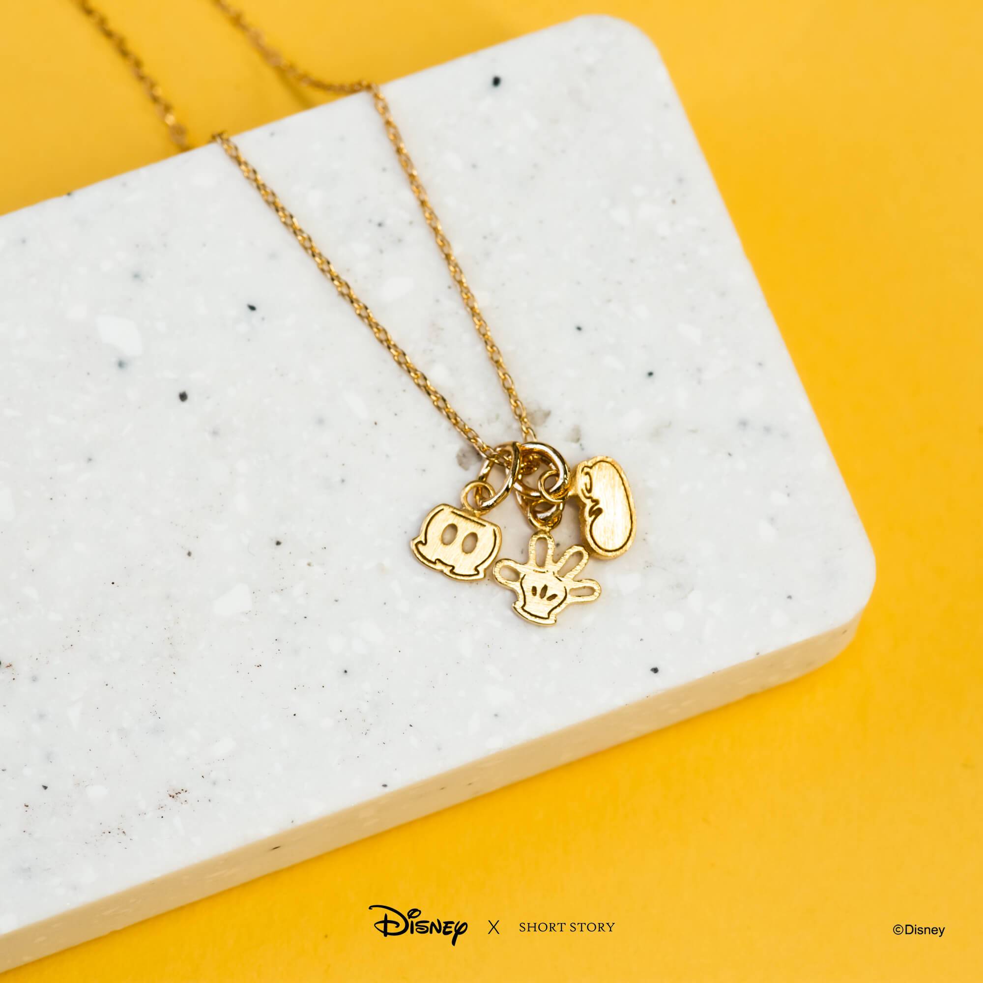 Disney Necklace Mickey Shorts Shoe Glove