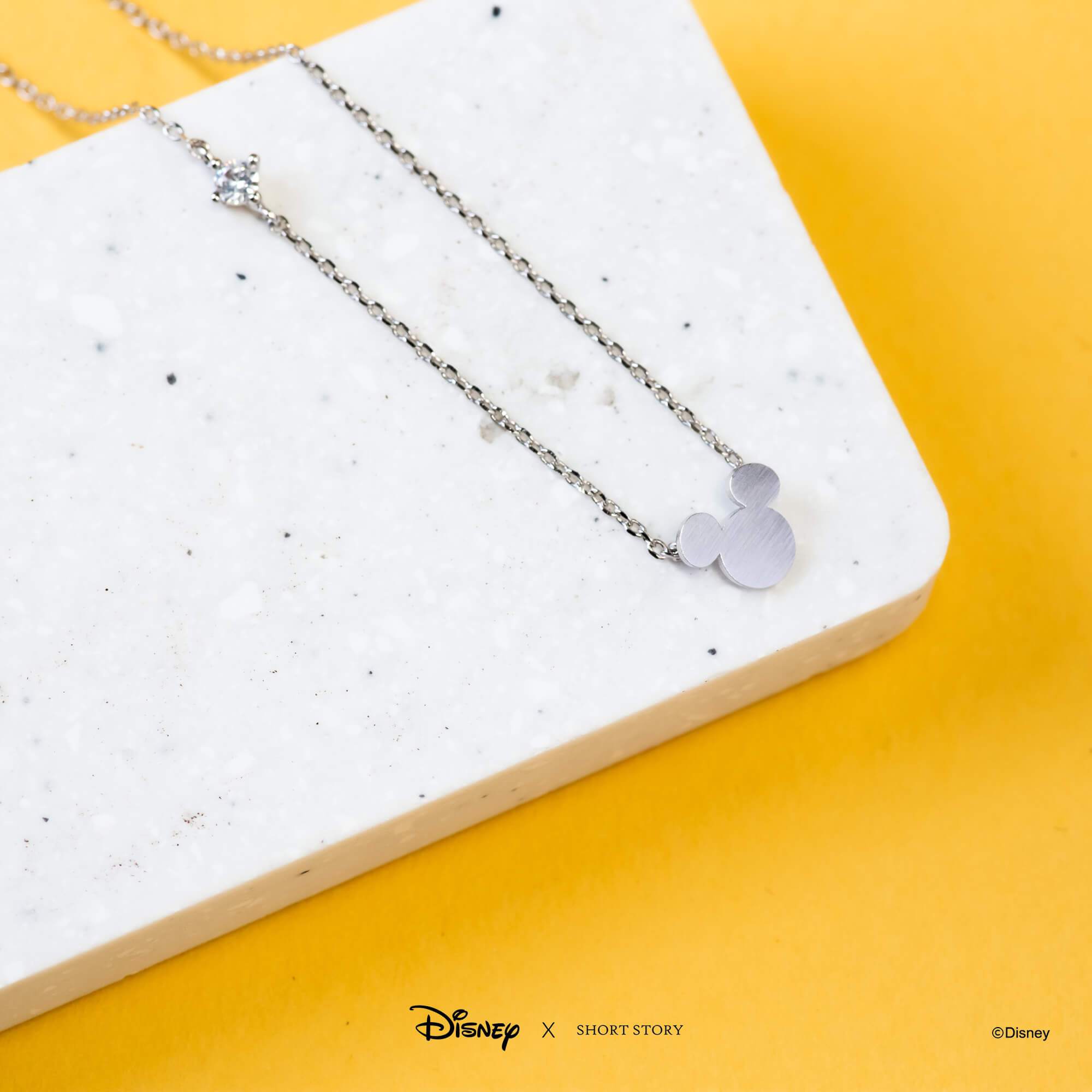 Mickey mouse on sale head necklace