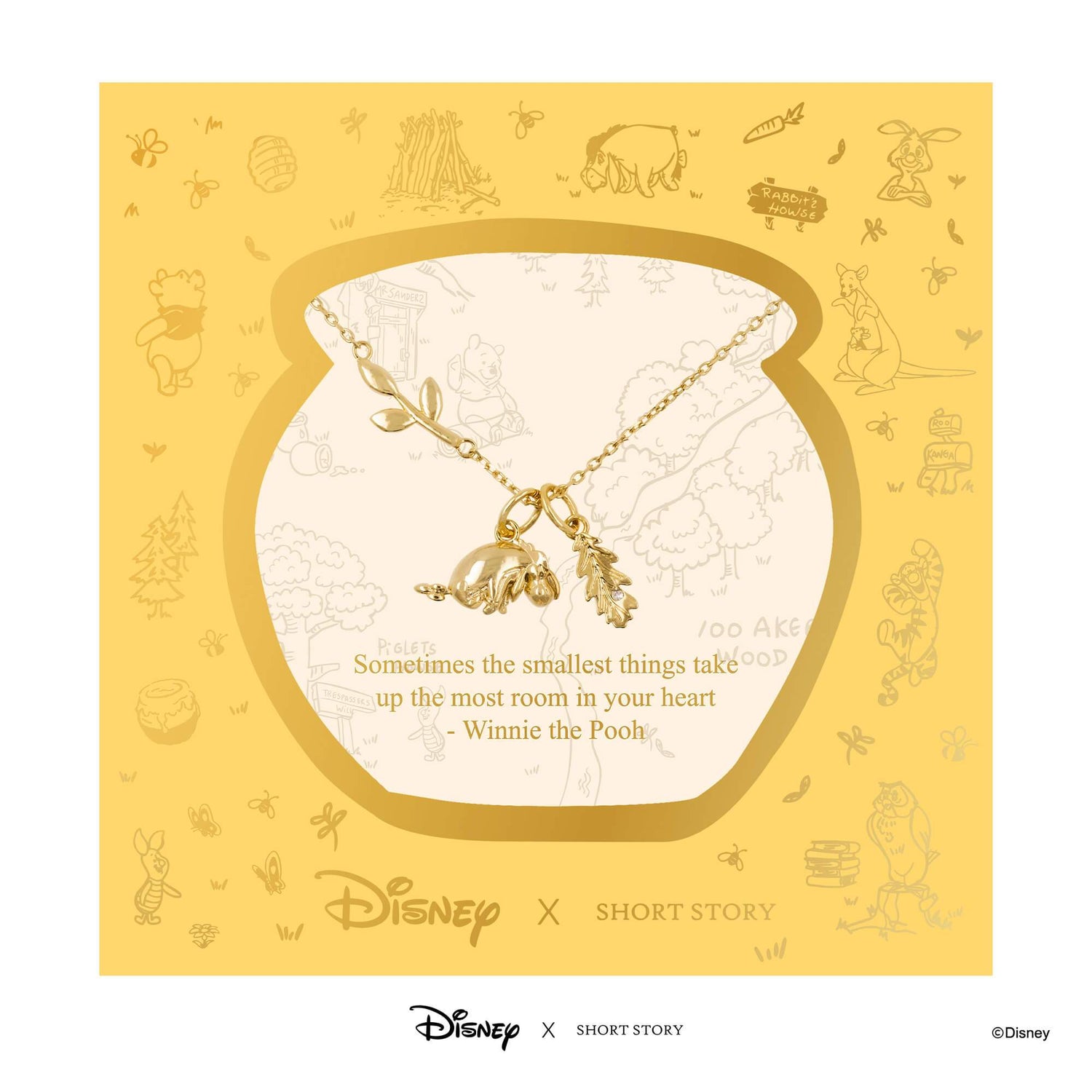 Disney Necklace Eeyore