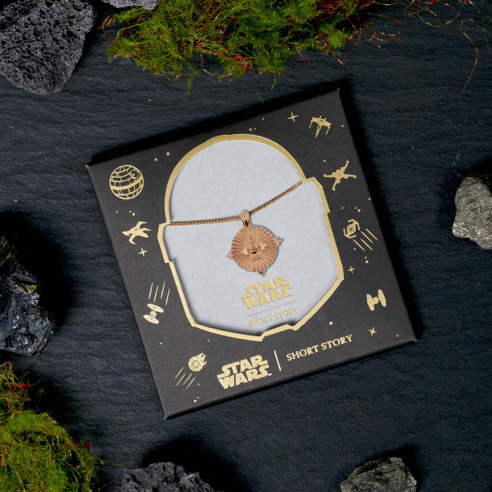 Star Wars™ Necklace The Sith™ Rose Gold