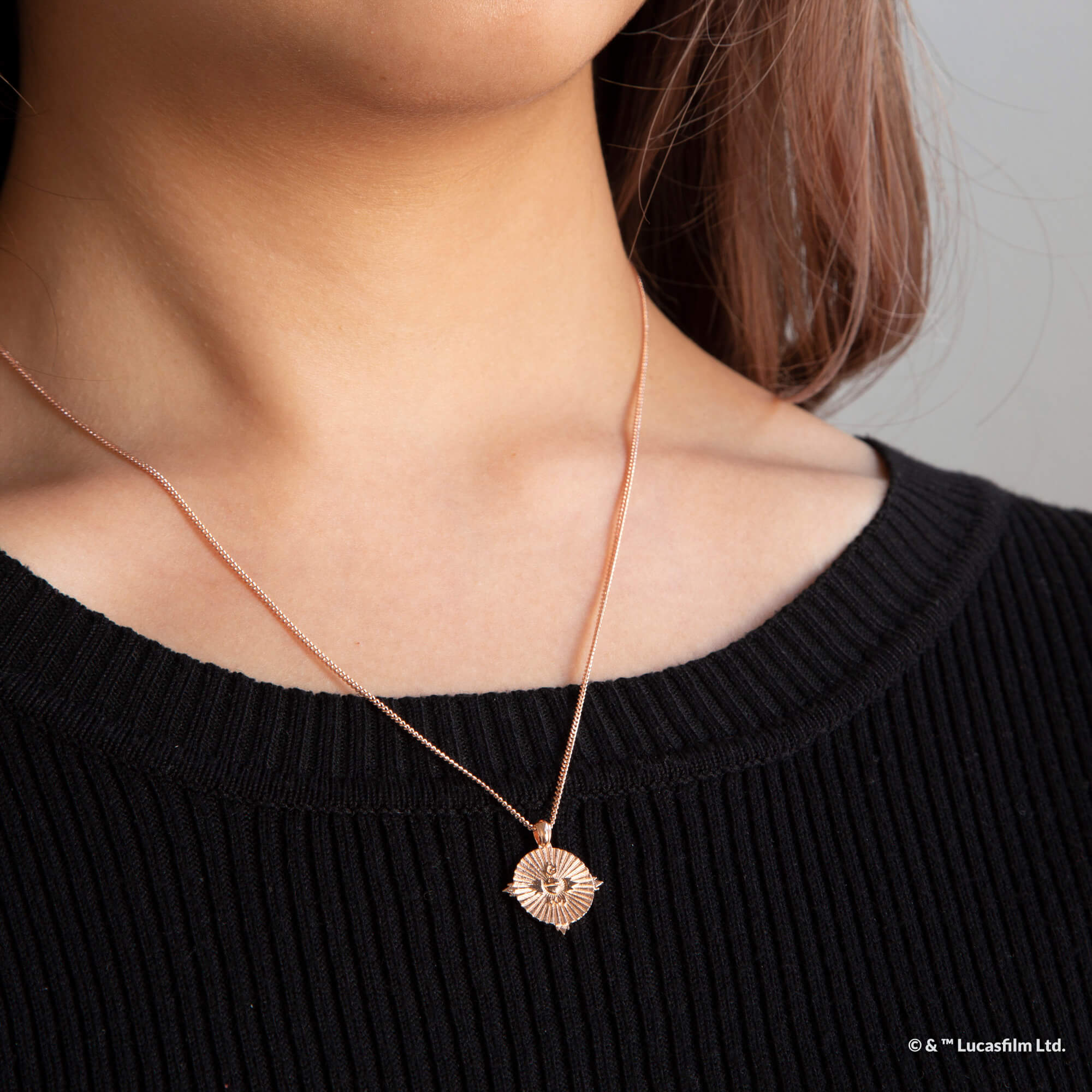 Star Wars™ Necklace The Sith™ Rose Gold