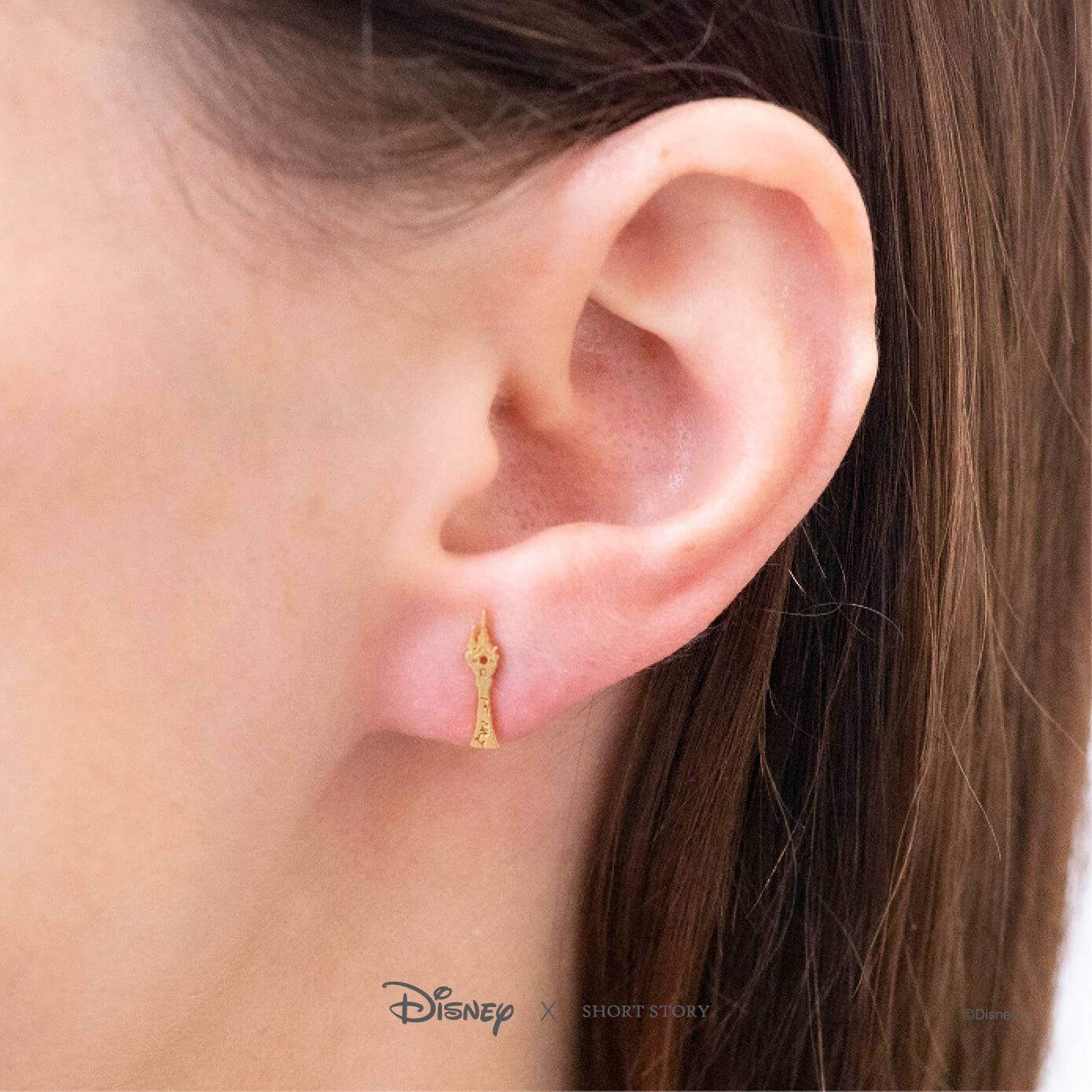 Disney Earring Tangled Rapunzel &amp; Tower