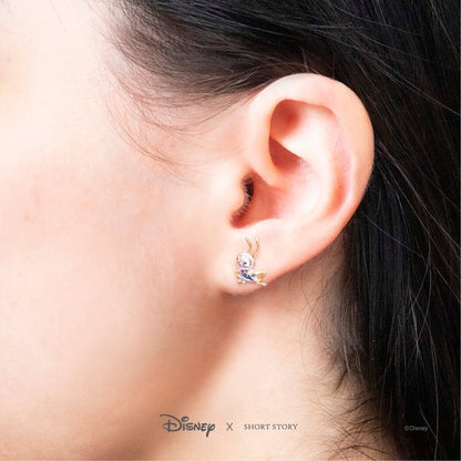 Disney Earring Epoxy Mulan Mushu &amp; Cri-Kee