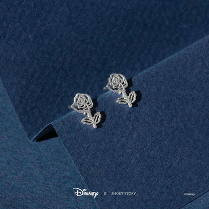 Disney Earring Belle Rose