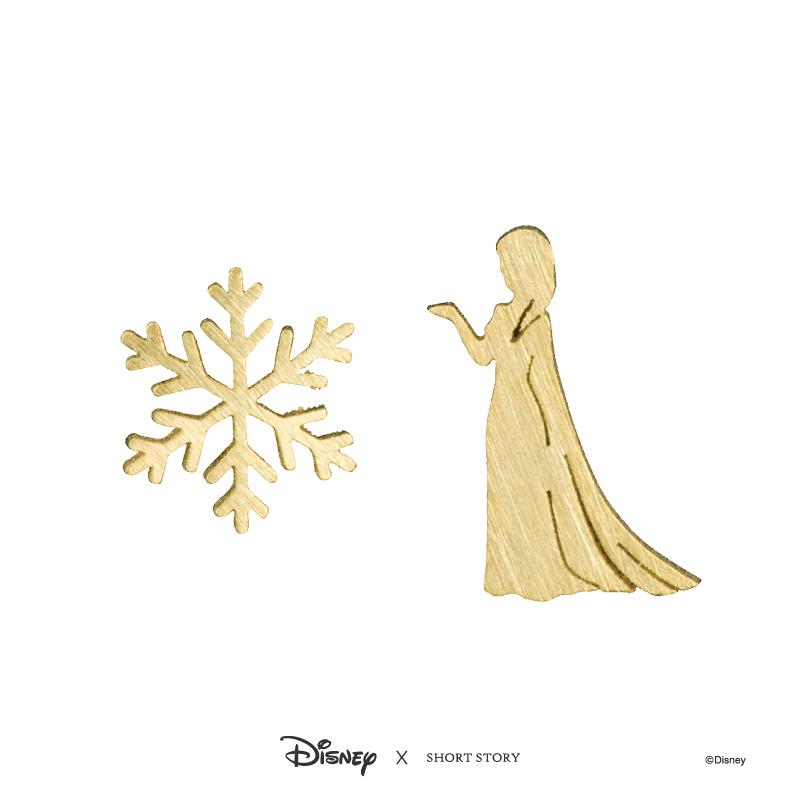 Disney Earring Elsa Snowflake