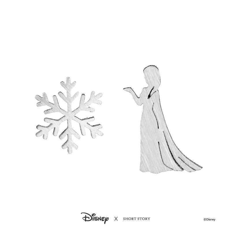 Disney Earring Elsa Snowflake