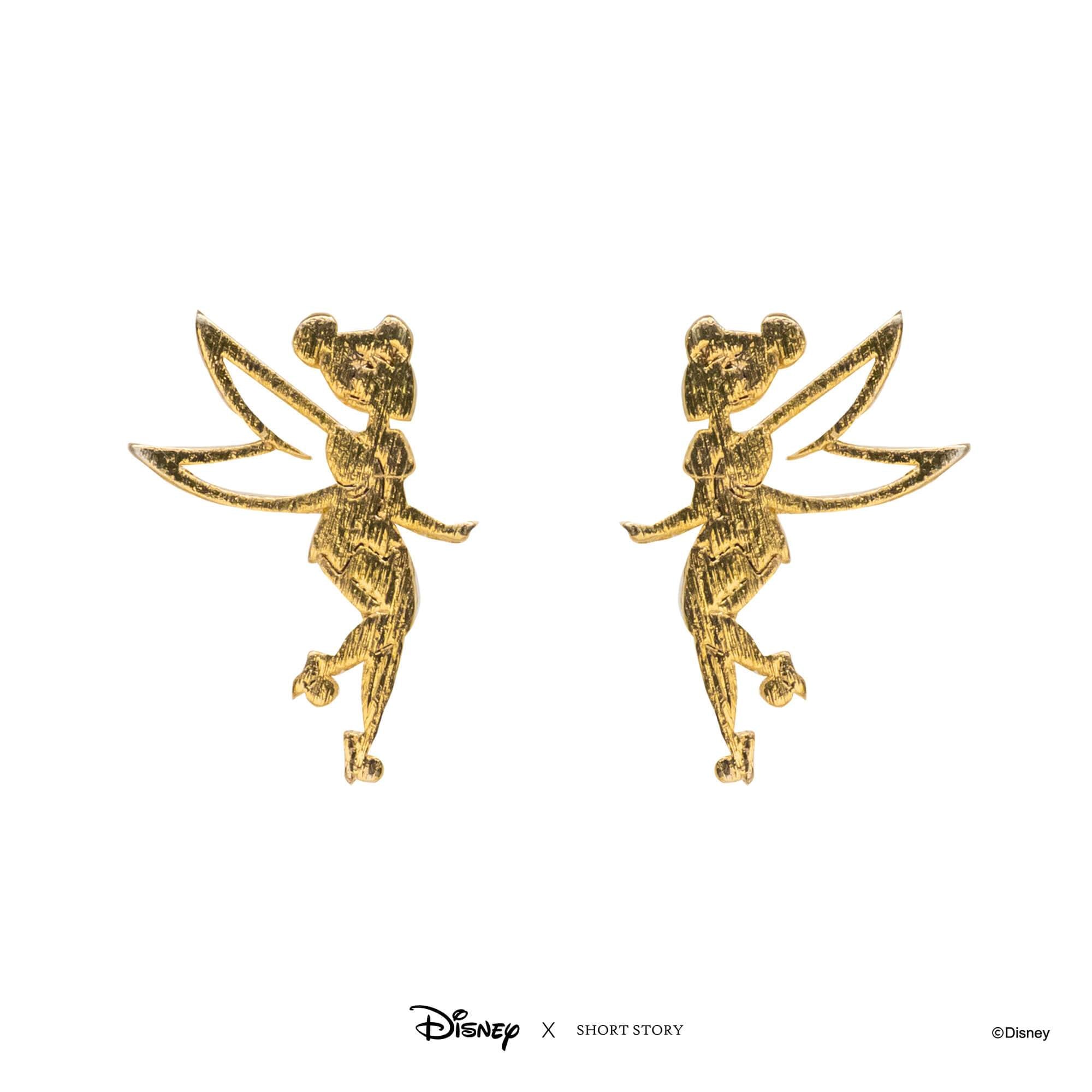 Tinkerbell hot sale earrings gold