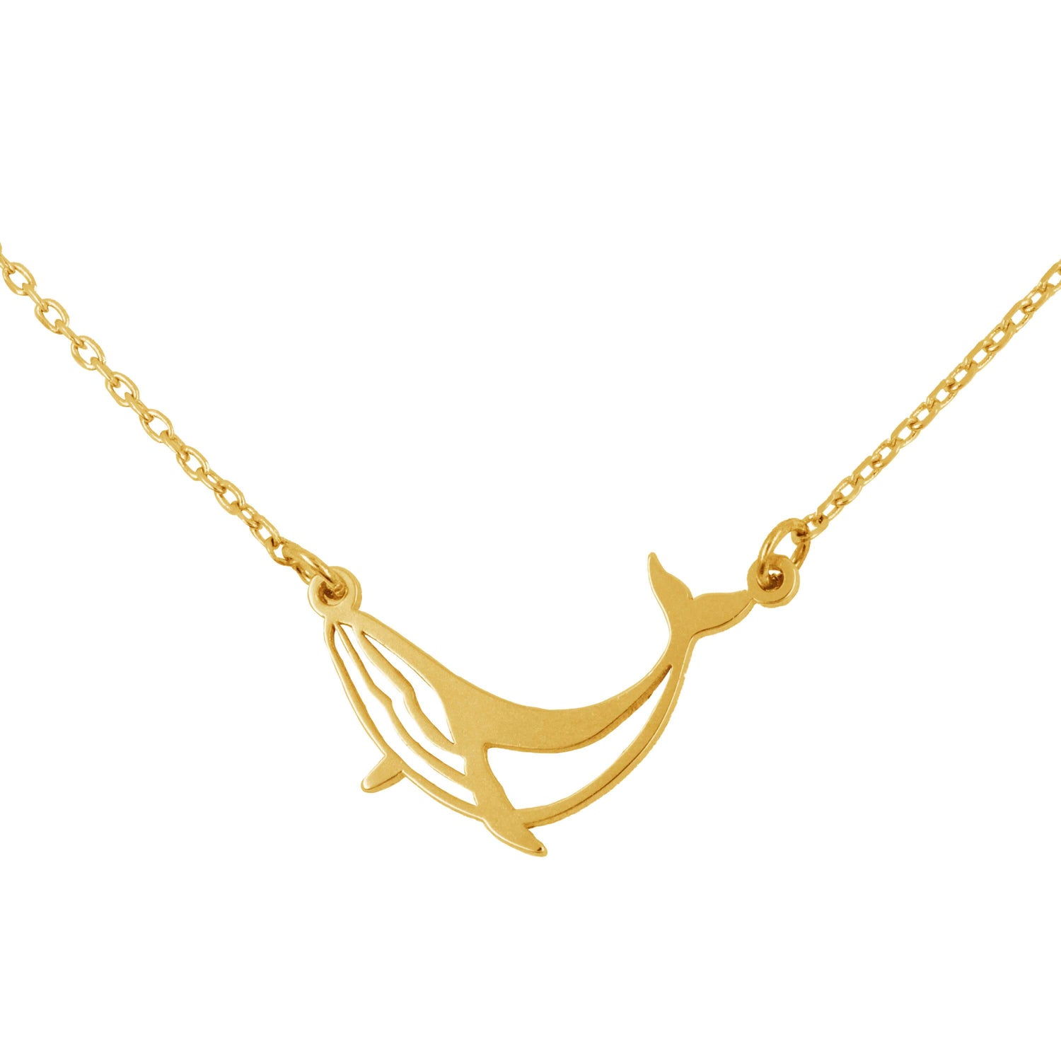 Necklace Whale Stencil