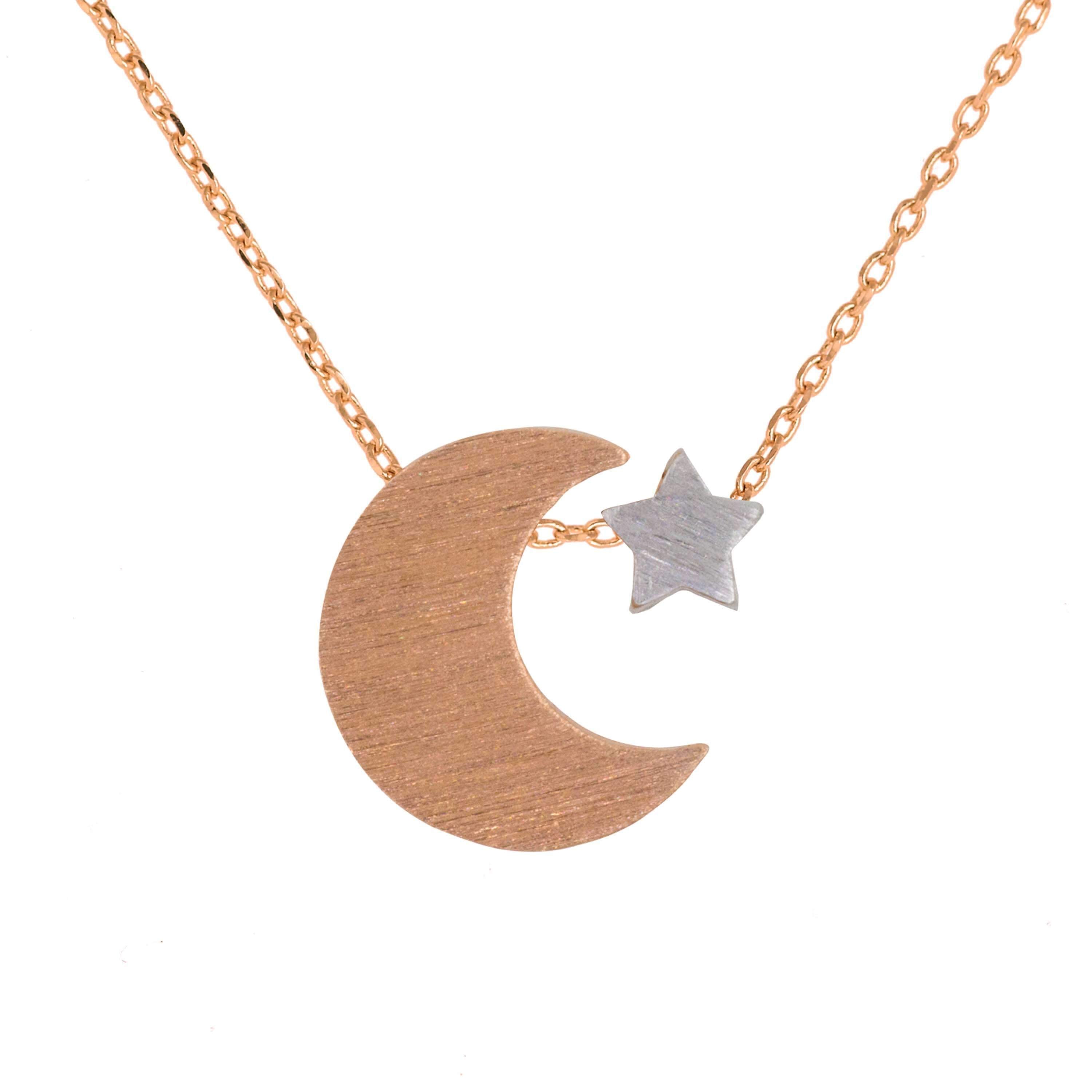 Necklace Moon and Star