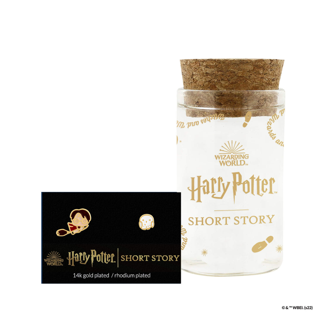 Harry Potter Earring Epoxy Harry &amp; Hedwig