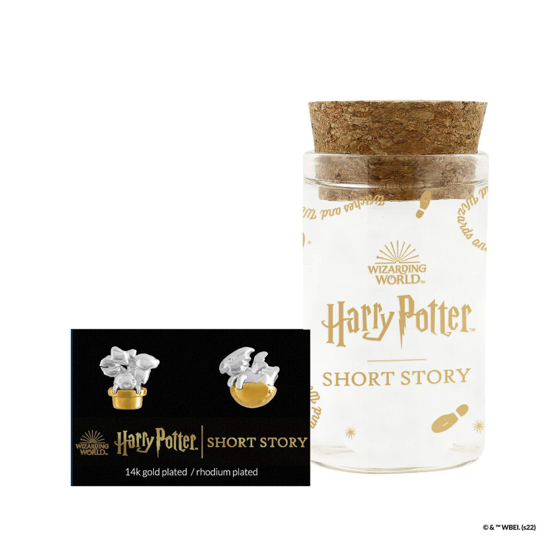Harry Potter Earring Mandragora &amp; Dragon