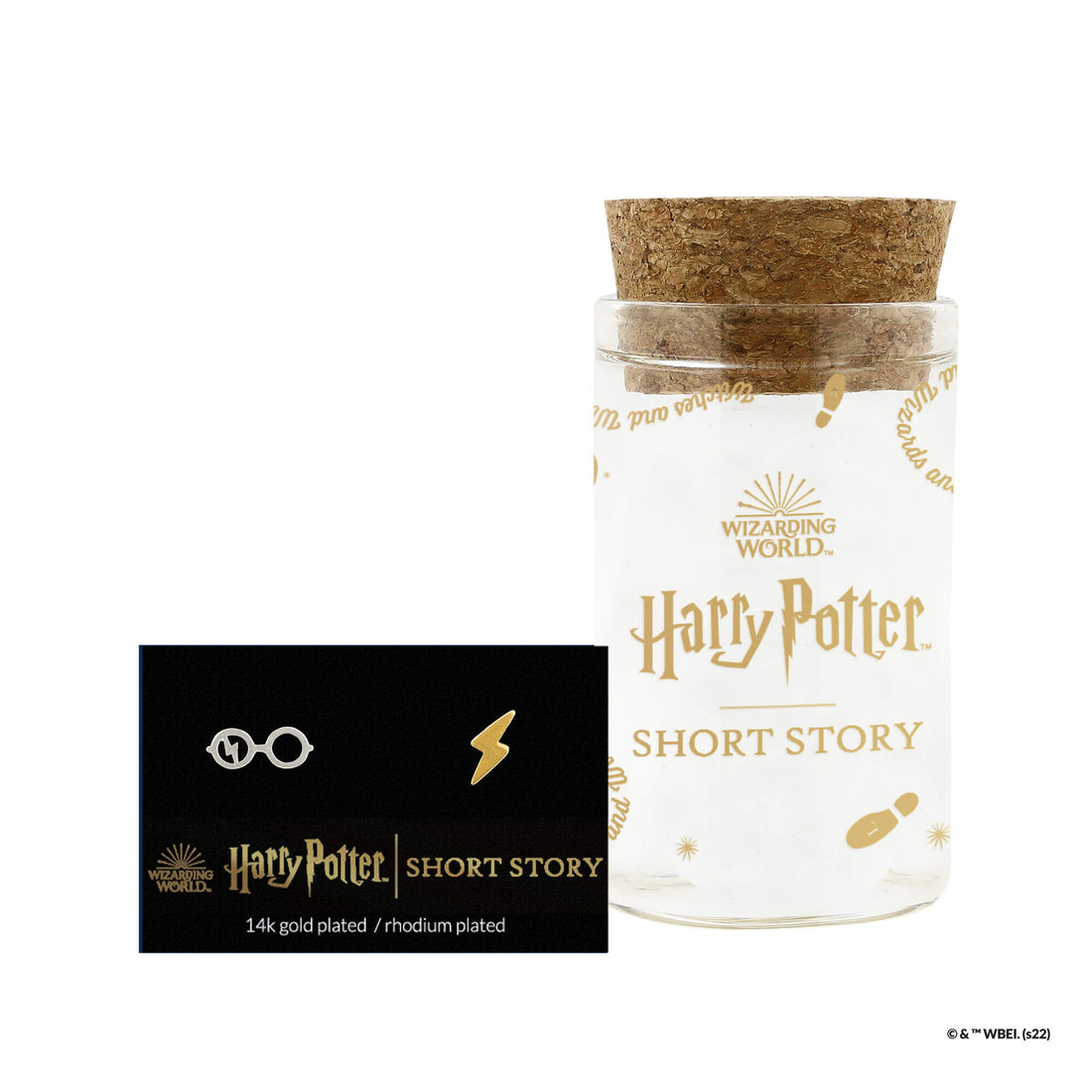 Harry Potter Earring Glasses &amp; Lightning Bolt