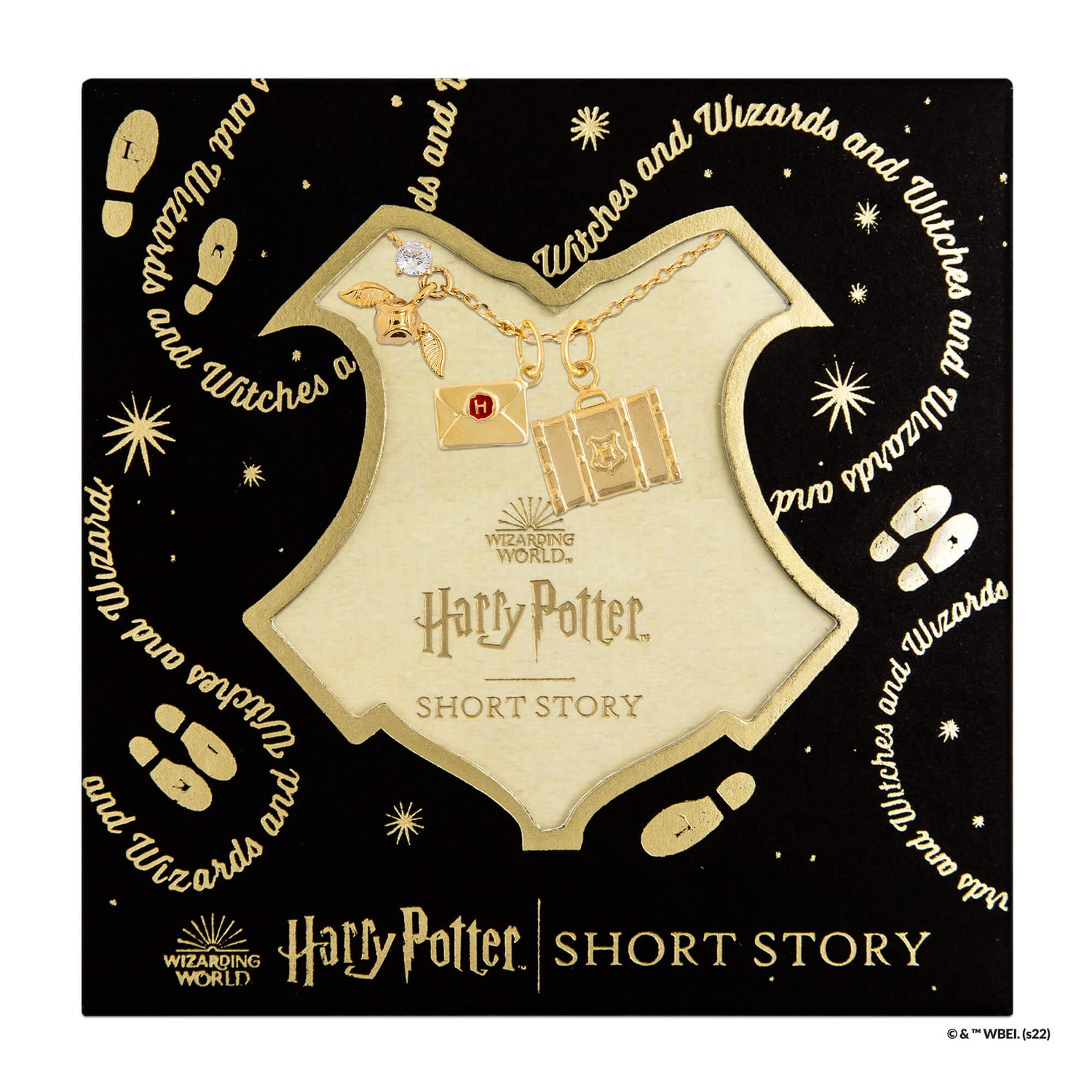 Harry Potter Necklace Hogwarts Letter